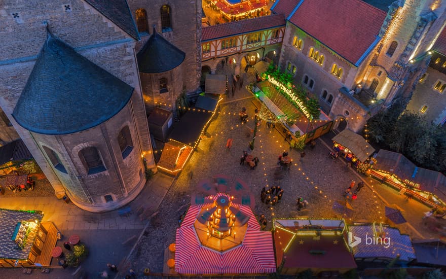 Christmas market in Braunschweig, Germany