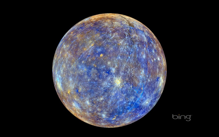 The planet Mercury