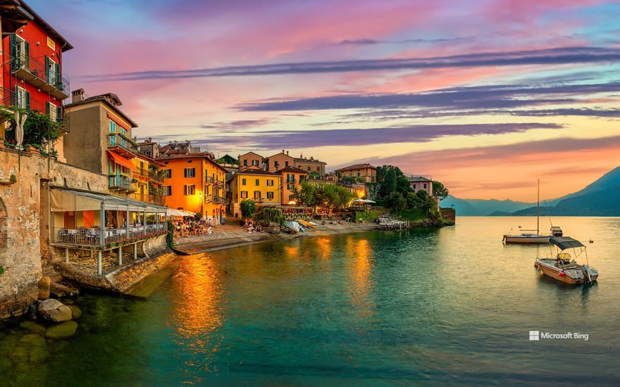 Varenna on Lake Como, Italy