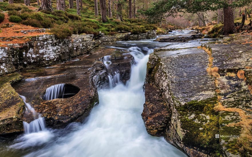 The Punch Bowl and Linn of Quoich, Braemar, Aberdeenshire