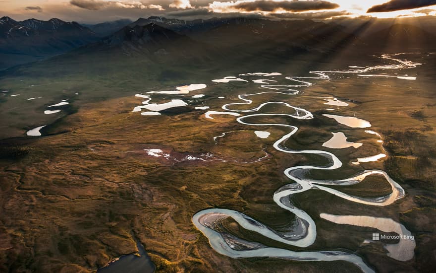 Wind River, Brooks Range, Arctic National Wildlife Refuge, Alaska, USA